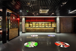 新中式川菜館裝修效果圖