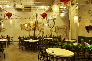 牛背山特色餐廳裝修設(shè)計效果圖