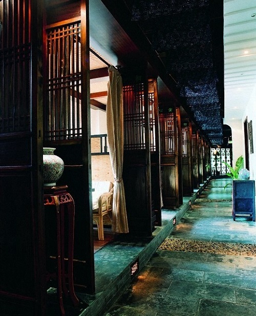 茶館包廂區(qū)裝修設(shè)計(jì)實(shí)景圖