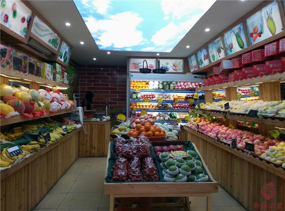 成都店鋪裝修公司告訴你小型水果店鋪裝修設...