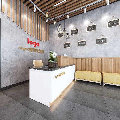四種潮流寵物店裝修效果圖