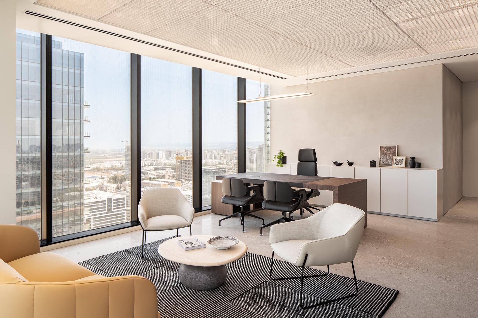 1500平米辦公室裝修完工照實景效果 - 領導房間 · Leadership Room